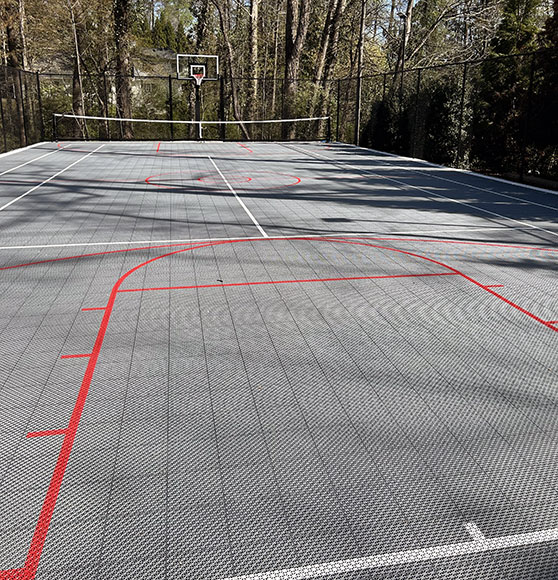 new pickleball court markings