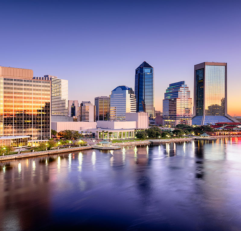 Jacksonville florida skyline