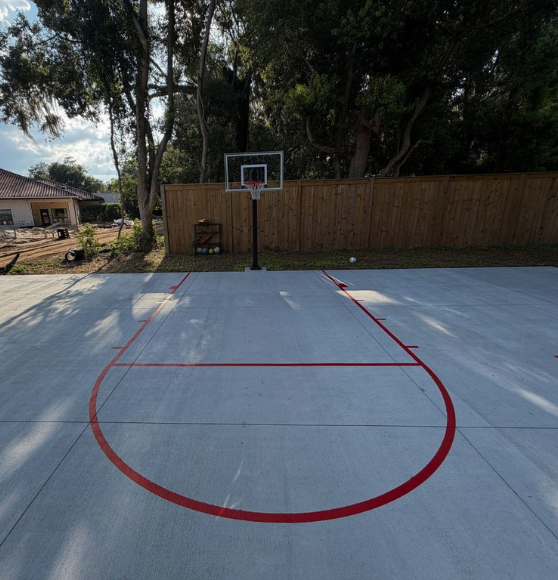 Playground Markings for Saint Simons Christian School in St. Simons, GA