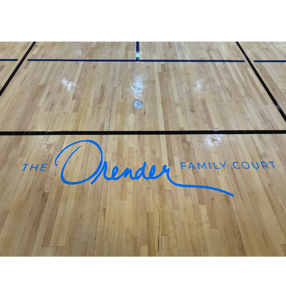 Gym Court Striping Work for Jewish Community Alliance in Jacksonville, FL
