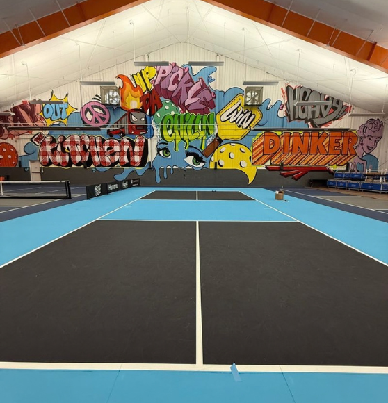 Pickleball Court Striping for Association of Pickleball Players in Columbus, OH