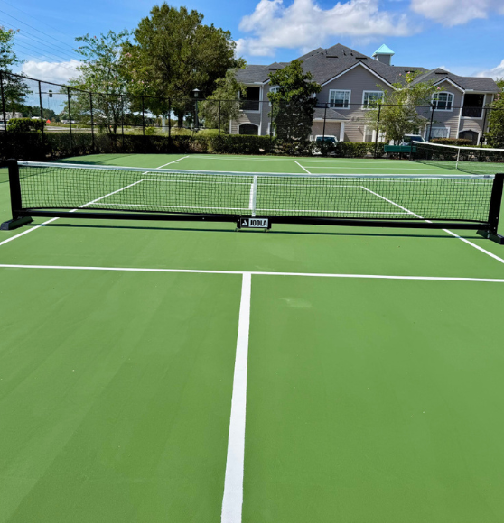 Pickleball Striping for Legends of World Golf Village in St. Augustine, FL