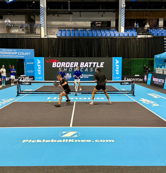 Pickleball Court Striping Project for Association of Pickleball Players in Kansas City, MO