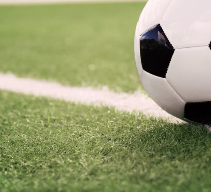 Soccer field markings