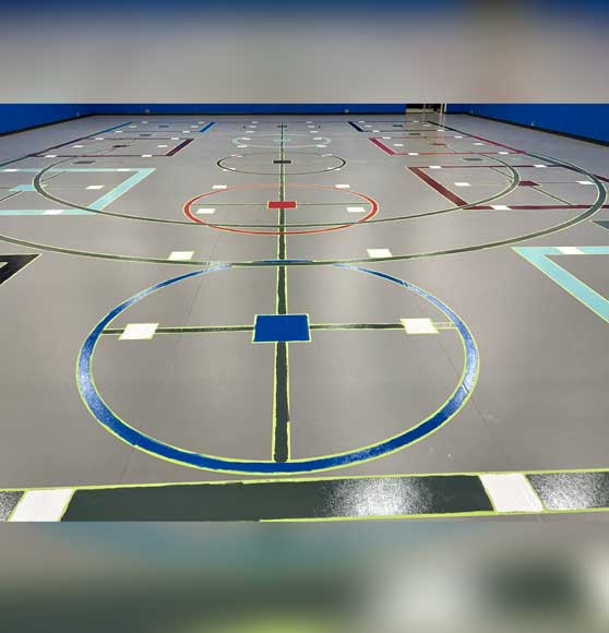 athletic marking project in Jarrell, TX