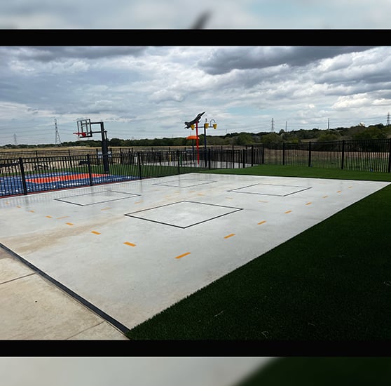 Playground Marking in Shertz, TX
