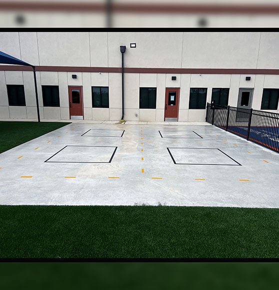 Playground Striping in Shertz, TX