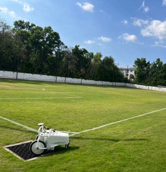 Soccer Field Markings for American Youth Academy in Tampa, FL