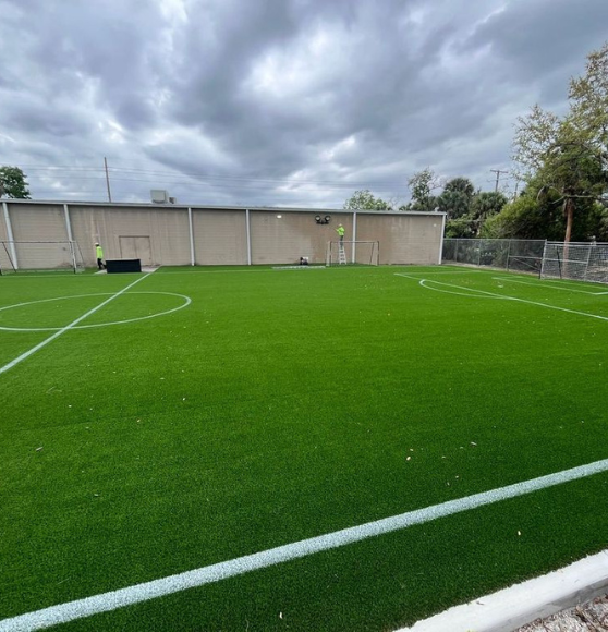 Soccer Field Markings Project for Tampa Training Ground in Tampa, FL