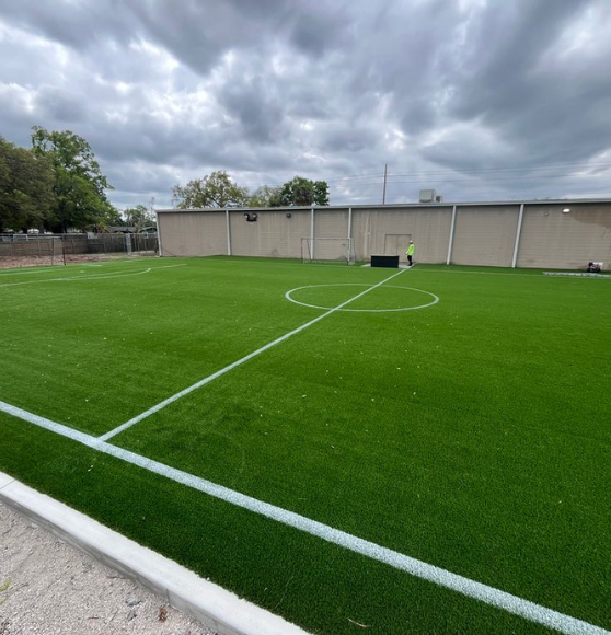 Soccer Field Markings for Tampa Training Ground in Tampa, FL