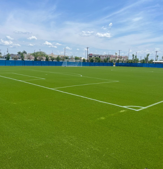 Soccer Field Markings Project for Heritage Charter Academy in Cape Coral, FL