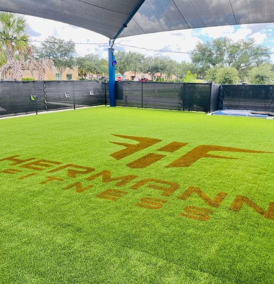 Event Logo Markings for Hermann Fitness in Lakewood Ranch, FL