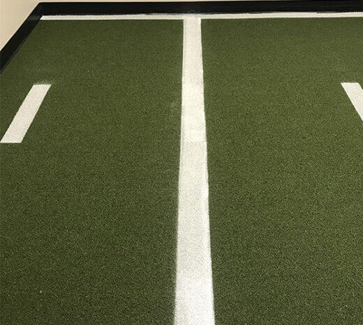 new football field markings at one rehab