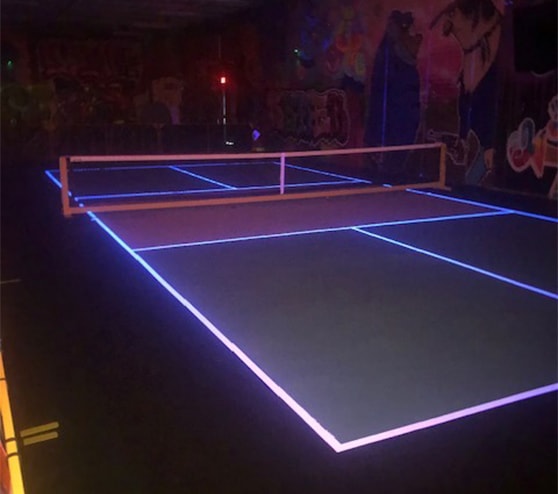 Toon Town Pickleball new pickleball court