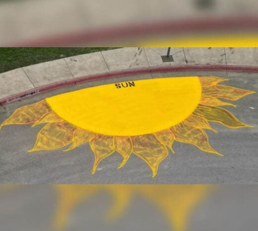 playground markings in liberty hill, tx